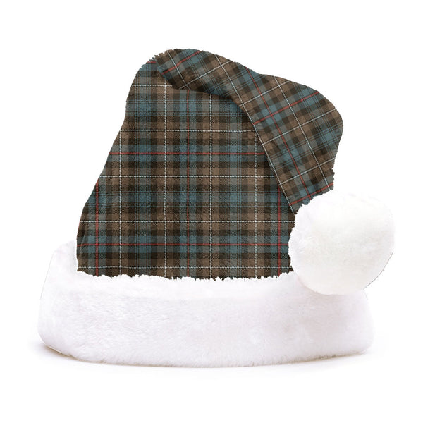 MacKenzie Weathered Clan Badge Tartan Plush Christmas Hat