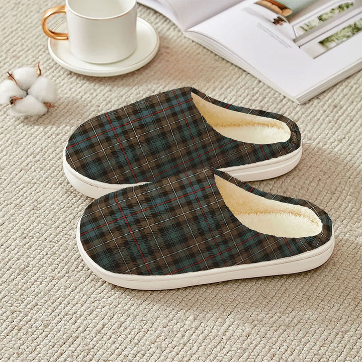 MacKenzie Weathered Clan Badge Tartan Plush Slipper