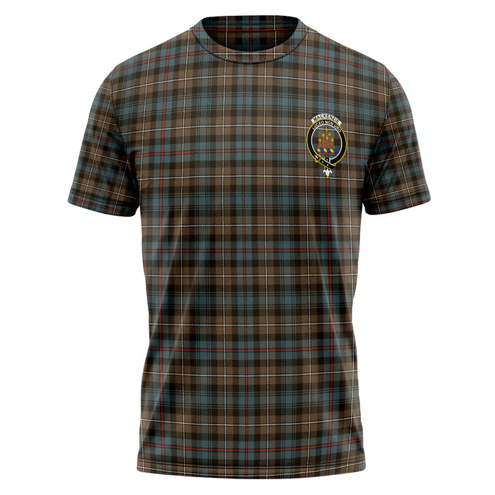 MacKenzie Weathered Clan Badge Tartan T-Shirt