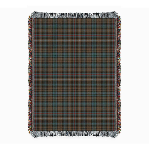 MacKenzie Weathered Clan Badge Tartan Woven Blanket