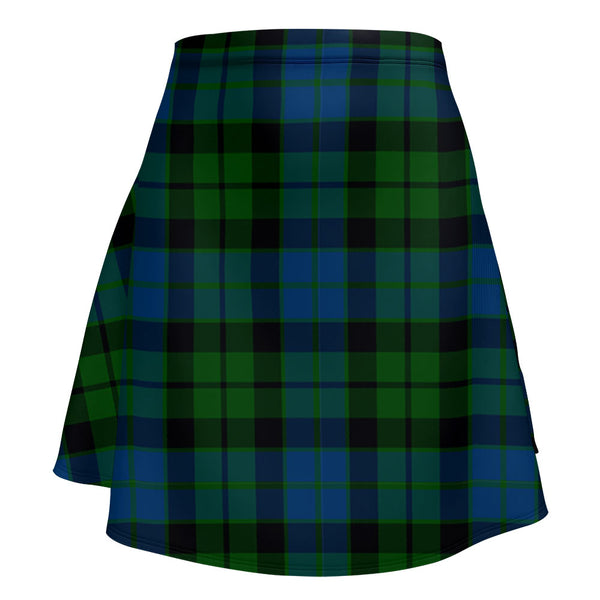 MacKie Clan Badge Tartan Flared Skirt