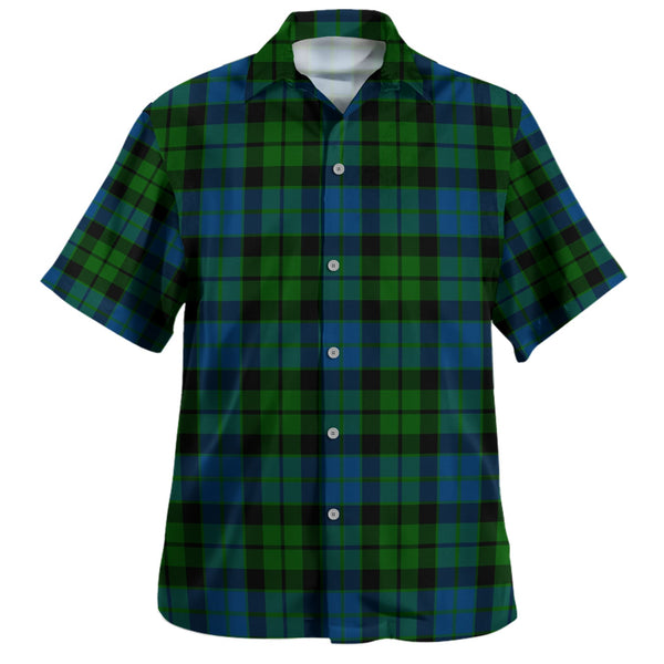 MacKie Clan Badge Tartan Hawaiian Shirt