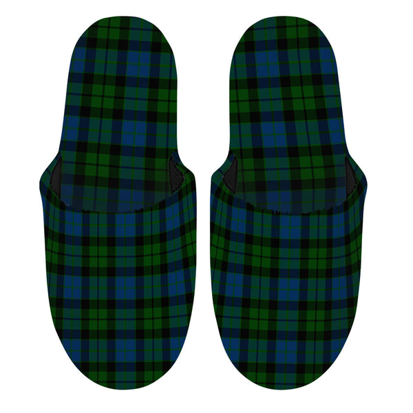 MacKie Clan Badge Tartan Mop Slippers