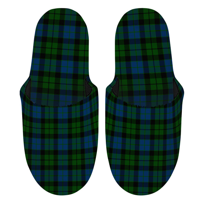 MacKie Clan Badge Tartan Mop Slippers