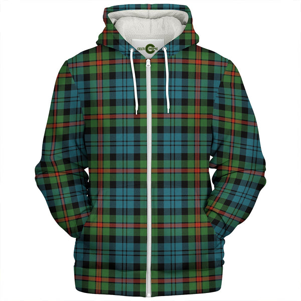 MacKinlay Ancient Clan Badge Tartan Sherpa Hoodie
