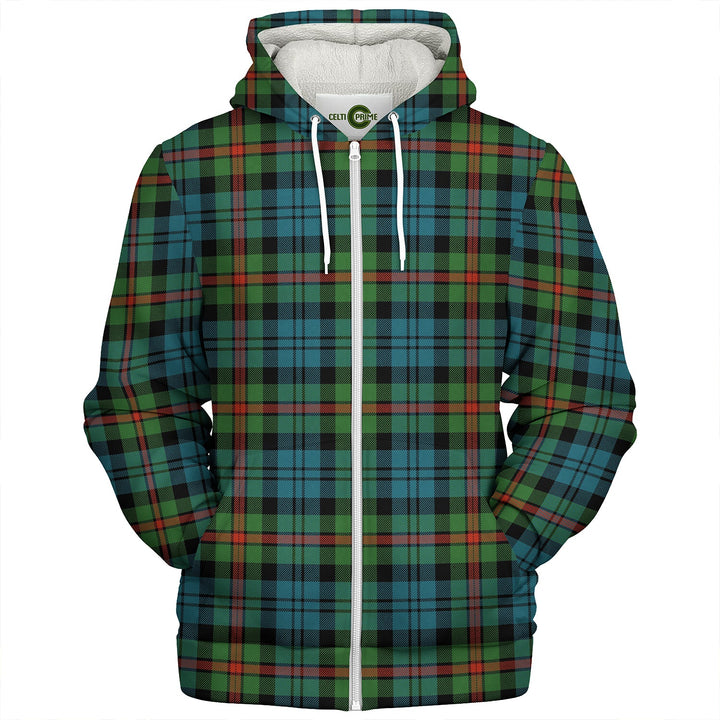 MacKinlay Ancient Clan Badge Tartan Sherpa Hoodie