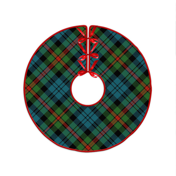 MacKinlay Ancient Clan Badge Tartan Christmas Tree Skirt