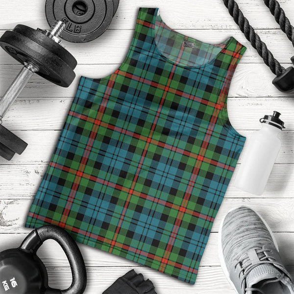 MacKinlay Ancient Clan Badge Tartan Men Tank Top