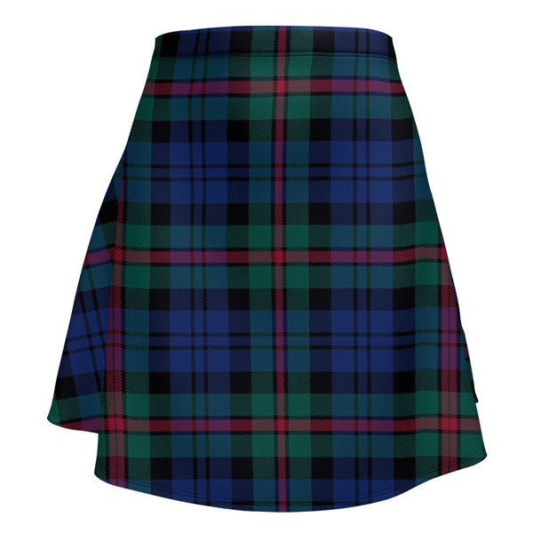 MacKinlay Modern Clan Badge Tartan Flared Skirt