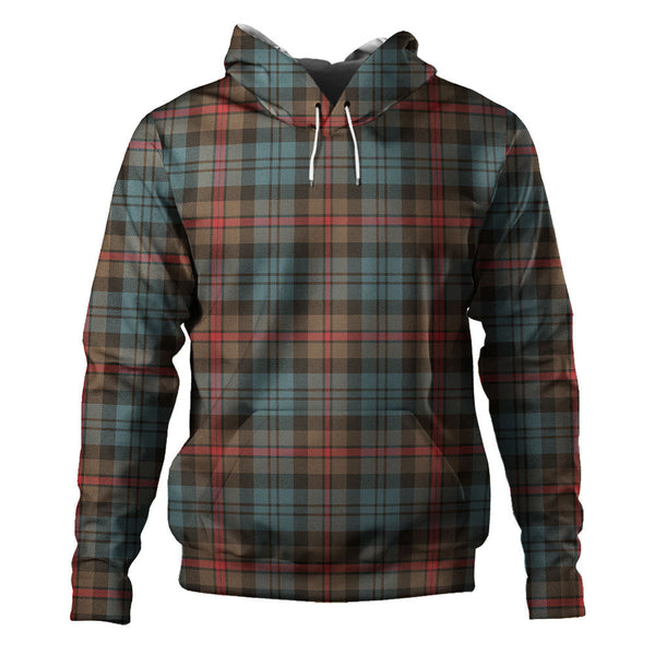 MacKinlay Weathered Clan Badge Tartan Hoodie