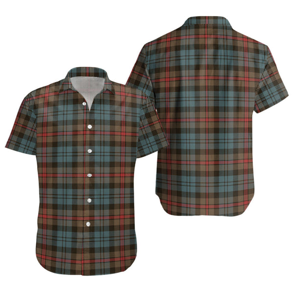 MacKinlay Weathered Clan Badge Tartan Short Sleeve Shirt