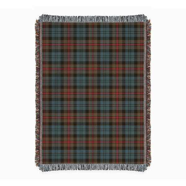 MacKinlay Weathered Clan Badge Tartan Woven Blanket