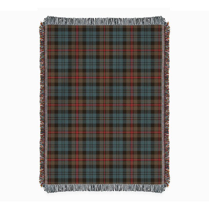 MacKinlay Weathered Clan Badge Tartan Woven Blanket