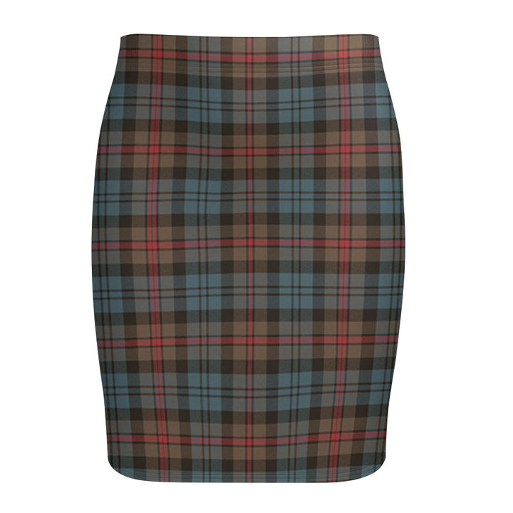 MacKinlay Weathered Tartan Fitted Skirt