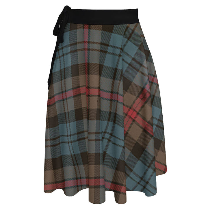 MacKinlay Weathered Tartan Wrap Skirt