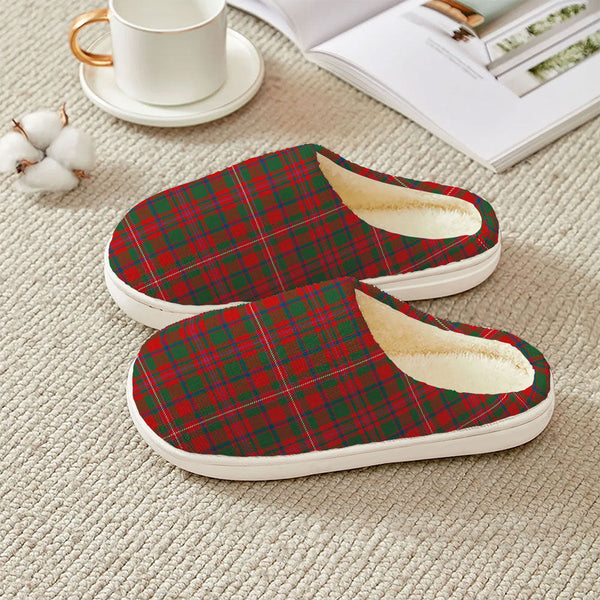 MacKinnon Modern Clan Badge Tartan Plush Slipper