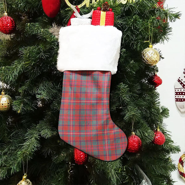 MacKinnon Weathered Clan Badge Tartan Christmas Stocking