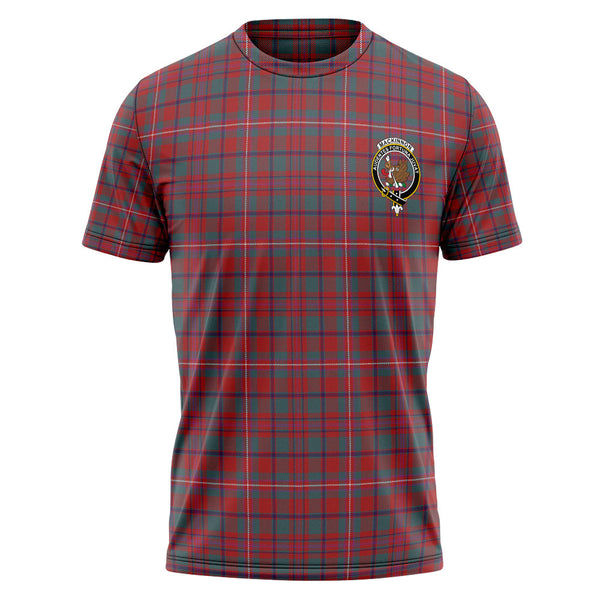 MacKinnon Weathered Clan Badge Tartan T-Shirt