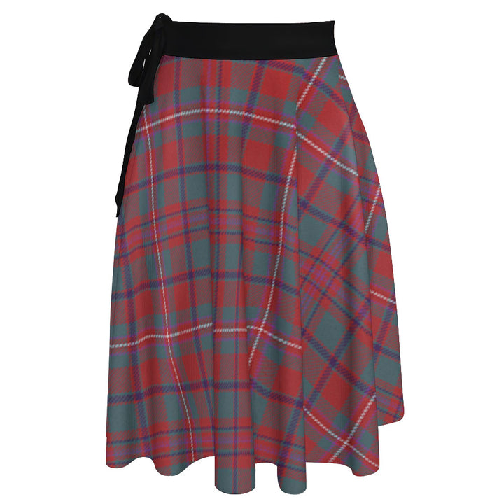MacKinnon Weathered Tartan Wrap Skirt