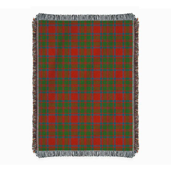 MacKintosh Ancient Clan Badge Tartan Woven Blanket