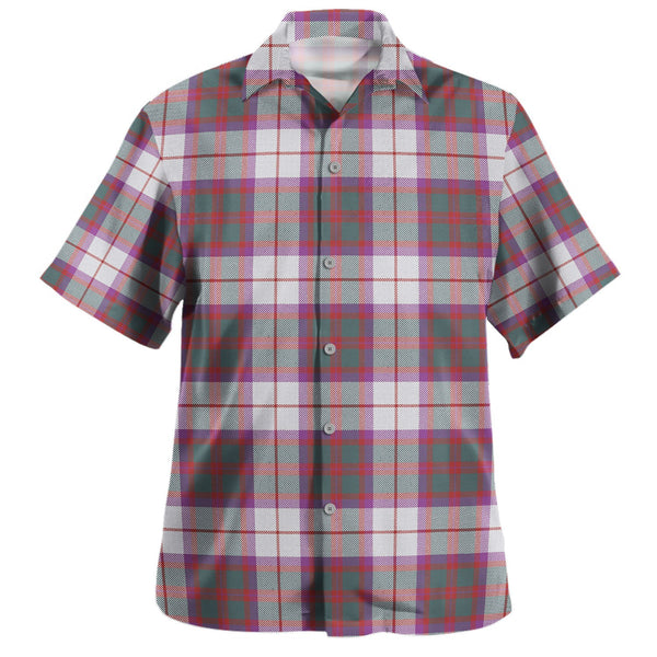 MacKintosh Artefact Weathered Tartan Hawaiian Shirt