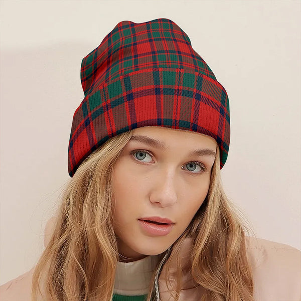 MacKintosh Modern Clan Badge Tartan Knitted Beanie