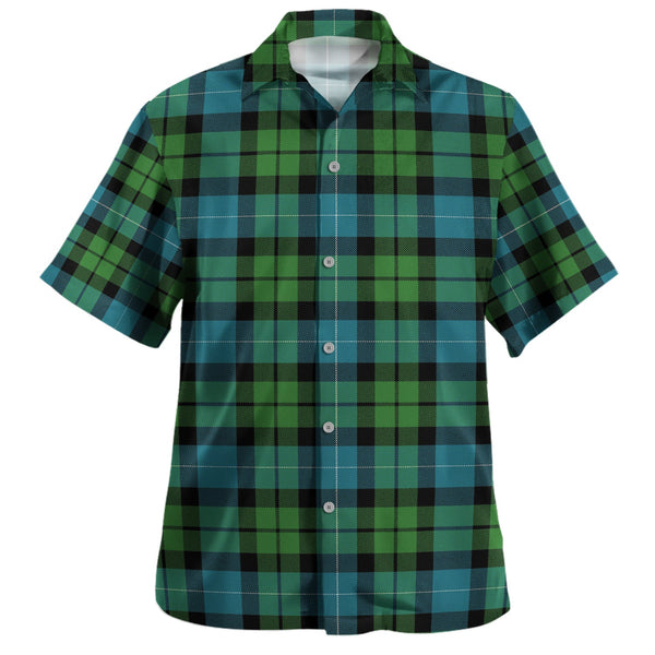 MacKirdy Ancient Clan Badge Tartan Hawaiian Shirt