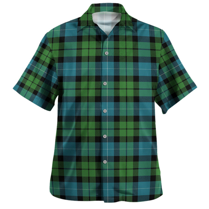 MacKirdy Ancient Clan Badge Tartan Hawaiian Shirt