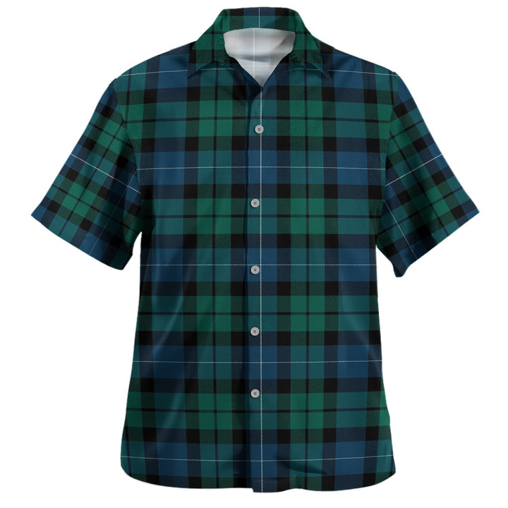 MacKirdy Modern Clan Badge Tartan Hawaiian Shirt