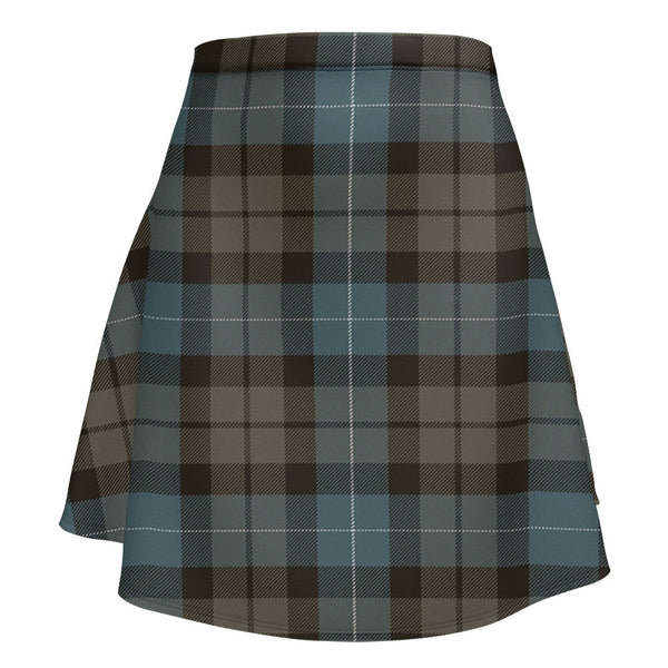 MacKirdy Weathered Clan Badge Tartan Flared Skirt