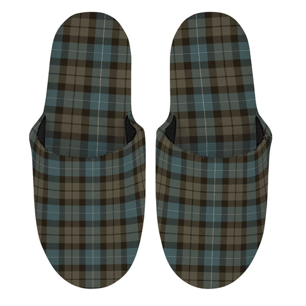MacKirdy Weathered Clan Badge Tartan Mop Slippers