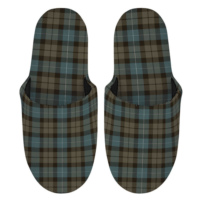 MacKirdy Weathered Clan Badge Tartan Mop Slippers