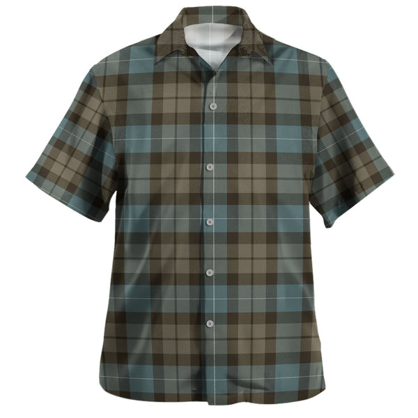 MacKirdy Weathered Tartan Hawaiian Shirt