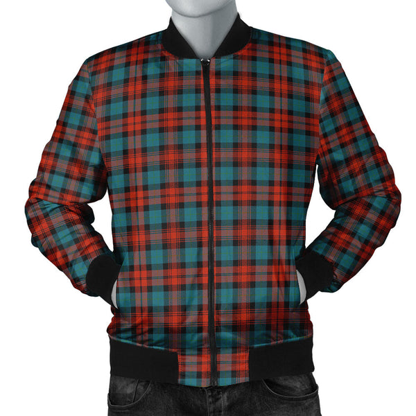 MacLachlan Ancient Clan Badge Tartan Bomber Jacket