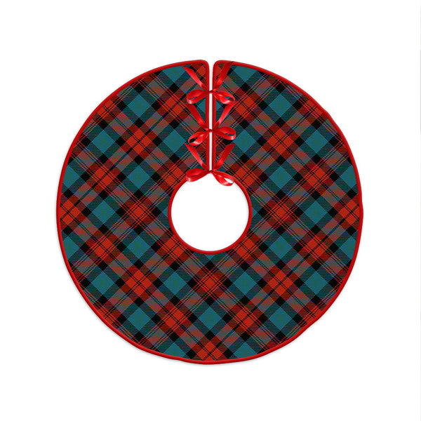 MacLachlan Ancient Clan Badge Tartan Christmas Tree Skirt
