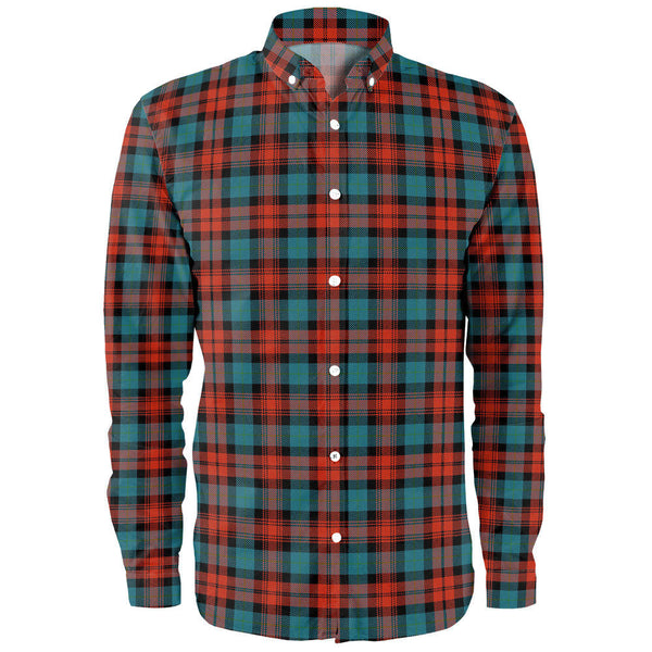 MacLachlan Ancient Clan Badge Tartan Long Sleeve Shirt