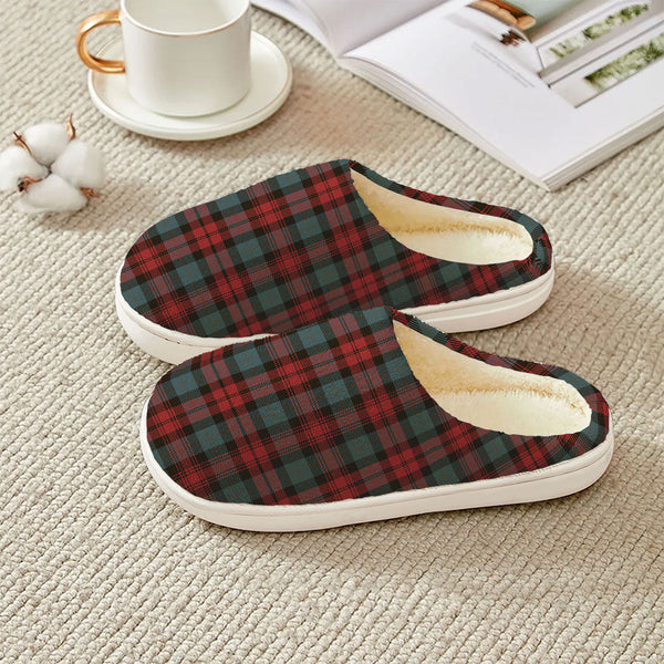 MacLachlan Weathered Clan Badge Tartan Plush Slipper