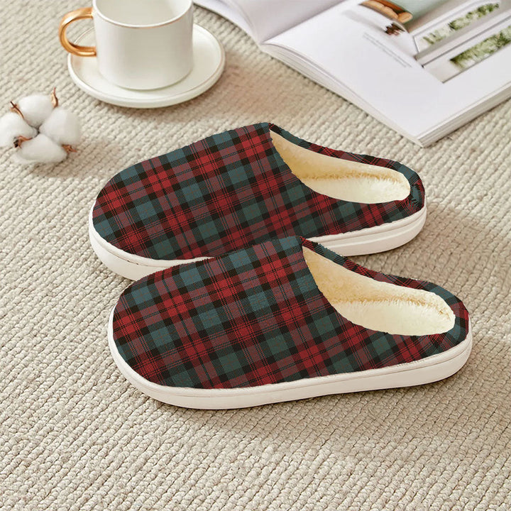MacLachlan Weathered Clan Badge Tartan Plush Slipper