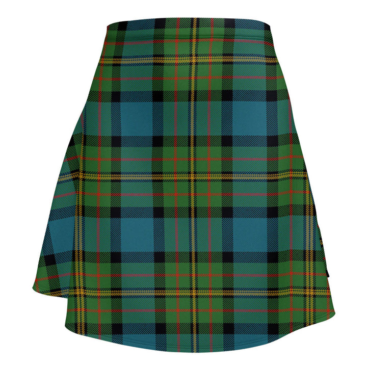 MacLaren Ancient Clan Badge Tartan Flared Skirt