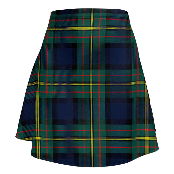 MacLaren Modern Clan Badge Tartan Flared Skirt