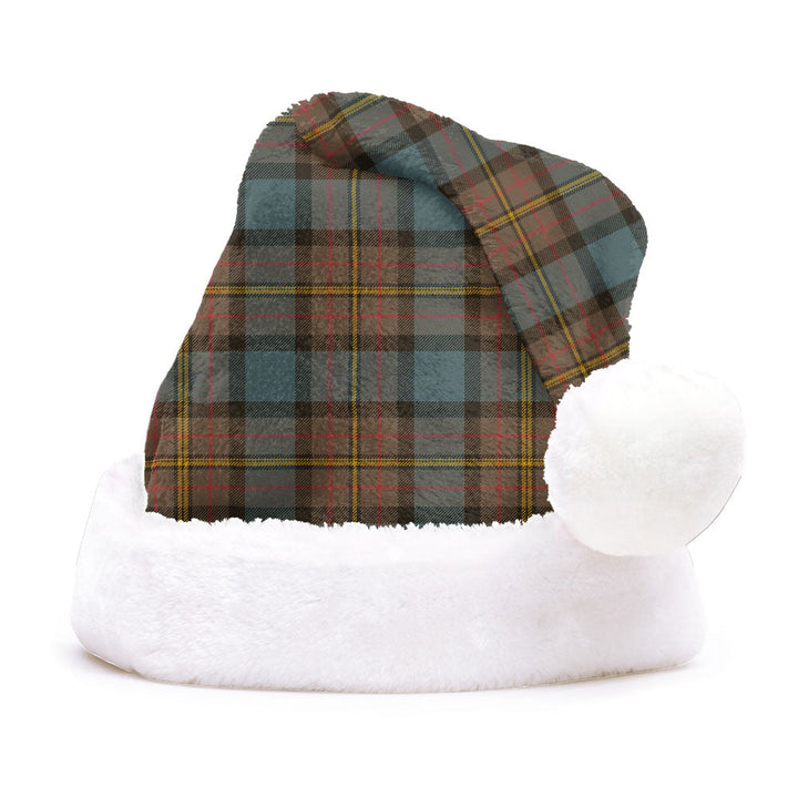 MacLaren Weathered Clan Badge Tartan Plush Christmas Hat