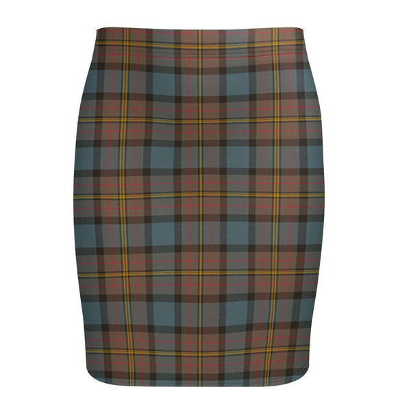 MacLaren Weathered Tartan Fitted Skirt