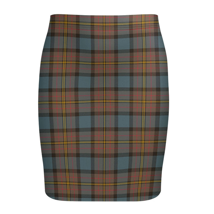MacLaren Weathered Tartan Fitted Skirt