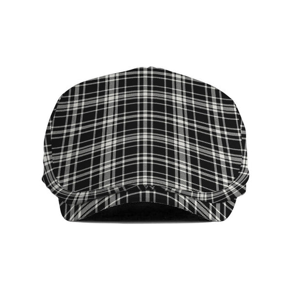 MacLean Black - White Ancient Tartan Jeff Cap