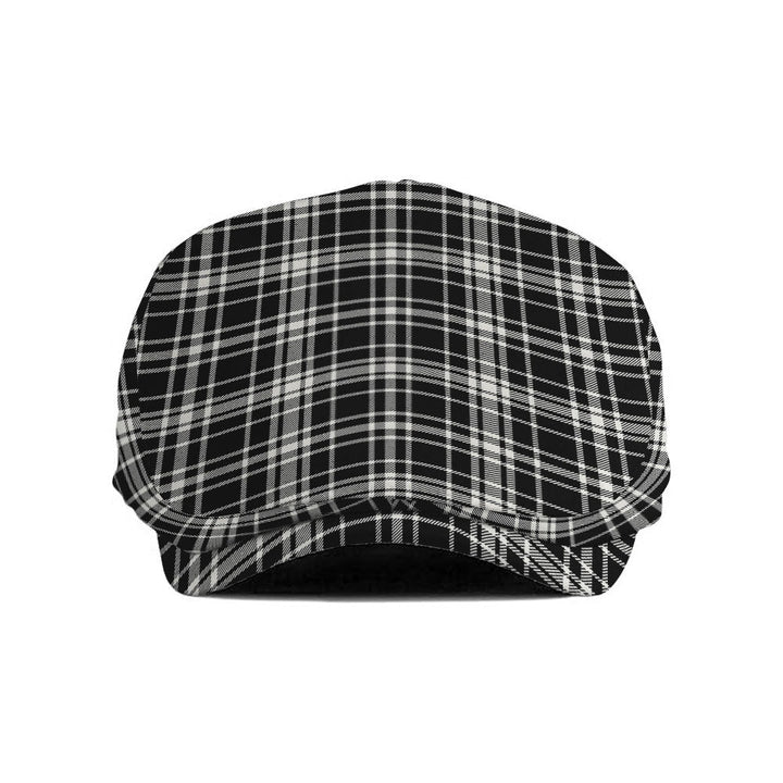MacLean Black - White Ancient Tartan Jeff Cap