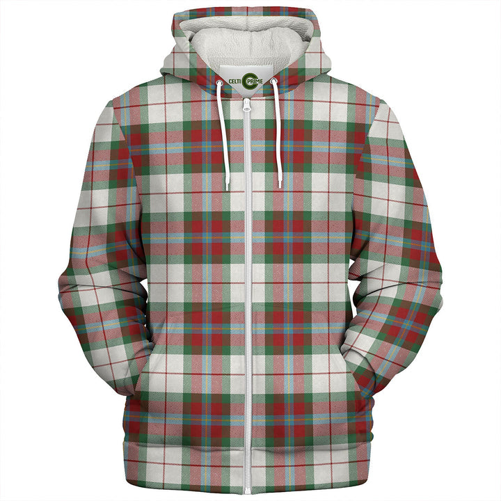 MacLean Dress (Lumsden) Modern Tartan Sherpa Hoodie