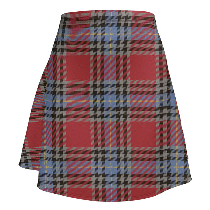 MacLeay Weathered Clan Badge Tartan Flared Skirt