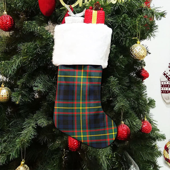 MacLeish Modern Clan Badge Tartan Christmas Stocking