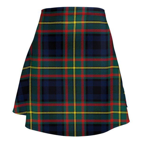 MacLeish Modern Clan Badge Tartan Flared Skirt
