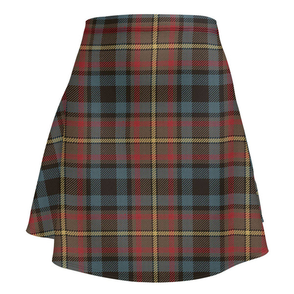 MacLeish Weathered Clan Badge Tartan Flared Skirt